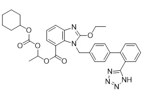 Kandesartan Cilexetil CAS 145040-37-5 Czystość 99% API Półprodukty C33H34N6O6