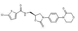 Czystość 99% Rywaroksaban Nr CAS 366789-02-8 Biały proszek API Półprodukty C19H18ClN3O5S