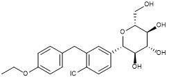 Dapagliflozin CAS nr 461432-26-8 C21H25ClO6 Biały proszek Czystość 99%