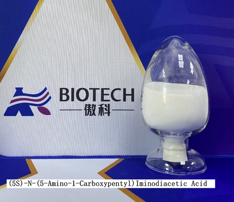 (5S)-N-(5-amino-1-karboksypentylo) Kwas iminodioctowy Biały proszek Nr CAS 113231-05-3