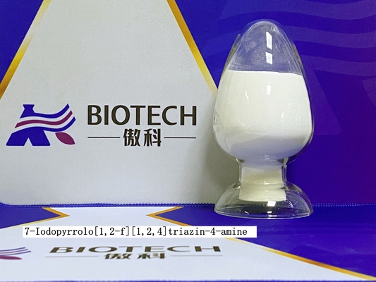 7-jodopirolo[1,2-f][1,2,4]triazyno-4-amina Nr CAS 1770840-43-1 dla Remdesivir Żółty proszek Czystość 95%