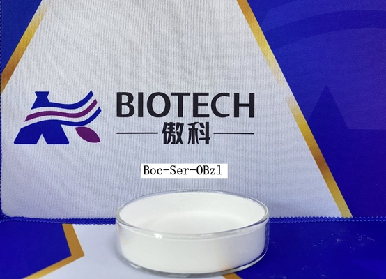 Boc-Ser-OBzl Nr CAS 59524-02-6 dla pochodnych aminokwasów Biały proszek Czystość 98%