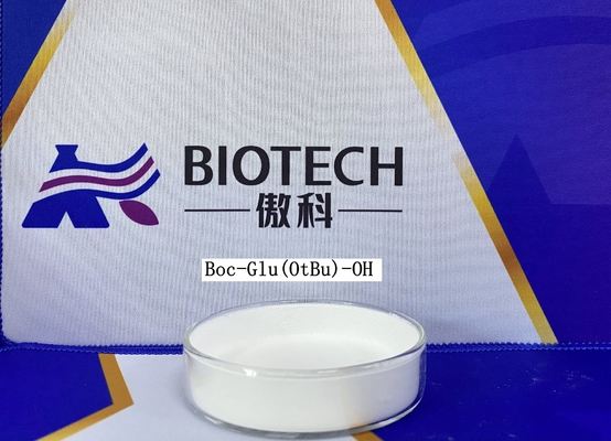 Boc-Glu (OtBu)-OH Nr CAS 24277-39-2 dla pochodnych aminokwasów Biały proszek Czystość 99%