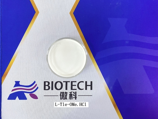L Tle OMe HCl pochodne aminokwasów Nr CAS 63038-27-7 Biały proszek Czystość 98%