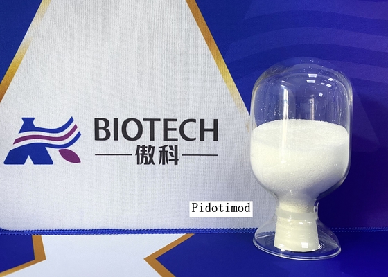 APIs Intermediates Pidotimod biały do ​​białawego krystalicznego proszku CAS 121808-62-6 Czystość 98%