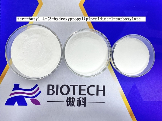 Związek heterocykliczny Tert-butyl 4- ((3-hydroksypropyl)-1-karboksylat 97% CAS 156185-63-6