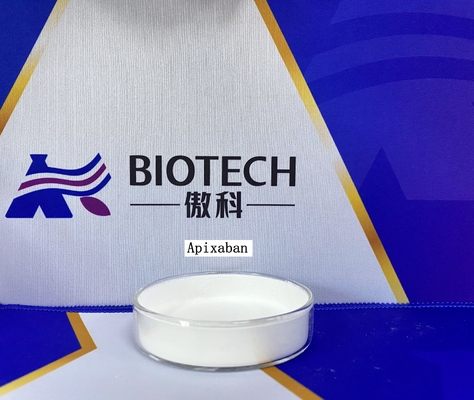 Apiksaban Nr CAS 503612-47-3 Biały krystaliczny proszek C25H25N5O4 Czystość 99% API Półprodukty