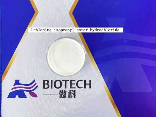 Specjalne aminokwasy Chlorowodorek estru izopropylowego L-alaniny Nr CAS 39825-33-7 Biały proszek Czystość 99%
