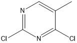 2,4-dichloro-5-metylopirymidynowe API Półprodukty CAS 1780-31-0 Czystość 98% C5H4Cl2N2