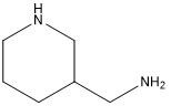 Piperydyna-3-ylmetanamina, API pośrednie CAS 23099-21-0 C6H14N2 Biały stały