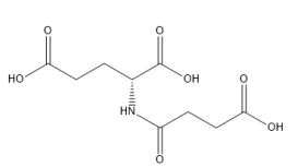 Kwas (3-karboksypropanoilo)-D-glutaminowy Nr CAS 887256-31-7 C9H13NO7 Czystość 95%
