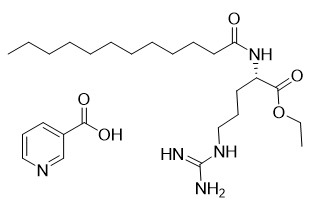 Kosmetyczne dodatki do żywności N Alpha Lauroyl L Arginine Ethyl Ester 3 Picolinate