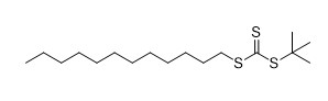 Tert-Butyl Dodecyl Carbonotrioate Odczynnik RAFT CAS 1186022-26-3 C17H34S3 95%