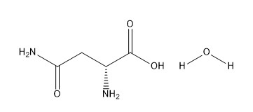 Czystość 98% Pochodne aminokwasów Nr CAS 5794-24-1 Monohydrat D-asparaginy