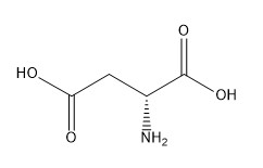 Nr CAS 1783-96-6 Pochodne aminokwasów 98% kwas D-asparaginowy C4H7NO4