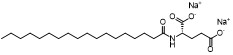 N- ((1-oksooktadecyl) -L-glutamat disodu CAS nr 38079-62-8 Dodatki kosmetyczne