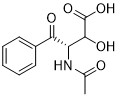 Kwas Threo-2-hydroksy-3-acetylamino-4-okso-4-fenylbutanowy,87081-54-7