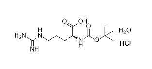 Nr CAS 114622-81-0 Specjalne aminokwasy Boc Arg OH HCl H2O 99%