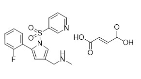 99% czystości Vonoprazan Fumarate CAS 1260141-27-2 Biały do ​​białawego krystalicznego proszku API Półprodukty
