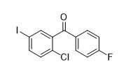 (2-Chloro-5-jodofenylo) (4-Fluorofenylo) Metanon CAS 915095-86-2 API Półprodukty