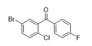 (5-bromo-2-chlorofenylo) (4-fluorofenylo) metanon 915095-85-1 Czystość 98% Biały proszek