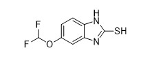 5-Difluorometoksy-2-merkapto-1H-benzimidazol Nr CAS 97963-62-7 Biały lub białawy krystaliczny proszek API Półprodukty