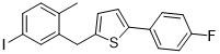 2-(4-Fluorofenylo)-5-[(5-jodo-2-metylofenylo)metylo]tiofen CAS 898566-17-1 Krystaliczny proszek