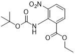 APIs Półprodukty 2-((tert-butoksykarbonylo)amino)-3-nitrobenzoesan etylu Nr CAS 136285-65-9 Biały proszek C14H18N2O6