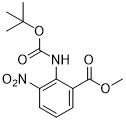 2-((tert-butoksykarbonyloamino)-3-nitrobenzoesan metylu CAS 57113-90-3 Jasnożółty krystaliczny proszek