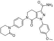 Apiksaban Nr CAS 503612-47-3 Biały krystaliczny proszek C25H25N5O4 Czystość 99% API Półprodukty