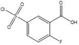 Związek heterocykliczny kwasu 5-(chlorosulfonylo)-2-fluorobenzoesowego Nr CAS 37098-75-2