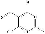 4,6-dichloro-2-metylopirymidyno-5-karbaldehydowe API Półprodukty CAS 14160-91-9 C6H4Cl2N2O