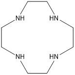 1,4,7,10-tetraazacyklododekan API Półprodukty CAS 294-90-6 Czystość 98% C8H20N4