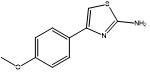 4- ((4-O-metyl-fenyl) -1,3-Thiazol-2-amin CAS nr 2104-04-3 Czystość 98% Żółty proszek