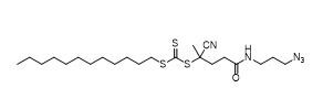 5-((3-Azydopropylo)amino)-2-cyjano-5-oksopentan-2-ylododecylokarbonotriotiolan Nr CAS 1644536-24-2 C22H39N5OS3