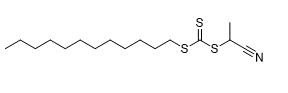 Chromatografia z chelatami metali Karbonotritionian dodecylu 1-cyjanoetylu Nr CAS 1186022-27-4 C16H29NS3 Czystość 95%