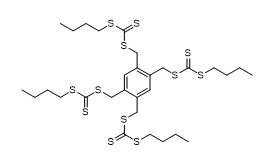 C,​C',​C'',​C''''-​[1,​2,​4,​5-​Benzenetetrayltetrak​is(metylen)​] tetrakis(C-​butylowęglan)