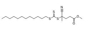 4-cyjano-4-[(dodecylosulfanylotiokarbonylo)sulfanylo]pentanian metylu nr CAS 870532-87-9 C20H35NO2S3 żółta ciecz