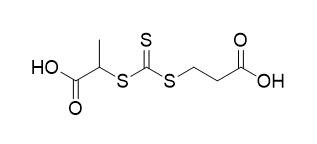 Chromatografia z chelatami metali Kwas 3-((((1-karboksyetylo)tio)karbonotioilo)tio)propanowy Nr CAS 870451-09-5 C7H10O4S3