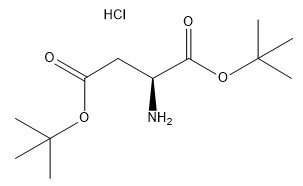 Czystość 98% CAS 1791-13-5 Pochodne aminokwasów H-Asp(OtBu)-OtBu·HCl C12H24ClNO4