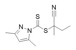 RAFT Odczynnik 2-cyjanobutan-2-ylo 3,5-dimetylo-1H-pirazolo-1-karboditioat C11H15N3S2