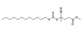 4-cyjano-4-[(dodecylosulfanylotiokarbonylo)sulfanylo]pentanian metylu CAS 870532-87-9 C20H35NO2S3 żółta ciecz