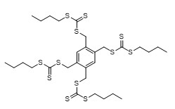 C,​C',​C'',​C''''-​[1,​2,​4,​5-​benzenotetraylotetrak​is(metylen)​] tetrakis(C-​butylotritioat)