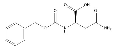 Czystość 98% Pochodne aminokwasów Nr CAS 4474-86-6 N-Cbz-D-Asparagina C12H14N2O5