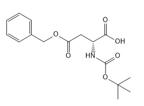 Czystość 98% Pochodne aminokwasów Nr CAS 51186-58-4 Boc-D-Asp(OBzl)-OH C16H21NO6