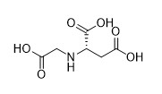 C6H9NO6 L N karboksymetylo-asparaginowy biały kryształ Cas nr 41035-84-1 Chromatografia z chelatem metalu