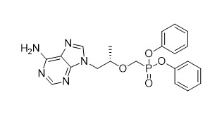S -difenyl 1-6-amino-9H-puryn-9-yl propan-2-yl oksymetylofosfonat do TFA Płynny żółty proszek M.W 439.41 Czystość 95%