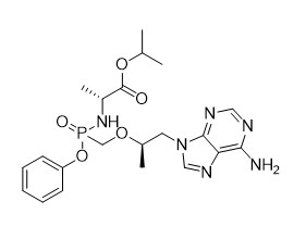 Izopropyl ((SR)-((((R)-1-(6-amino-9H-puryn-9-ylo)propan-2-ylo)oksy)metylo)(fenoksy)fosforylo)-D-alaninian Czystość 95%