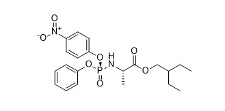 N-[(S) - ((4-Nitrophenoxy) phenoxyphosphinyl]-L-alanine 2-ethylbutyl Ester 1354823-36-1 Żółto- do białego proszku 95%