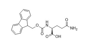 N-α-Fmoc-L-glutamina Nr CAS 71989-20-3 dla pochodnych aminokwasów Biały proszek Czystość 98%